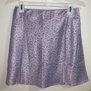 princess polly mini skirt with slit